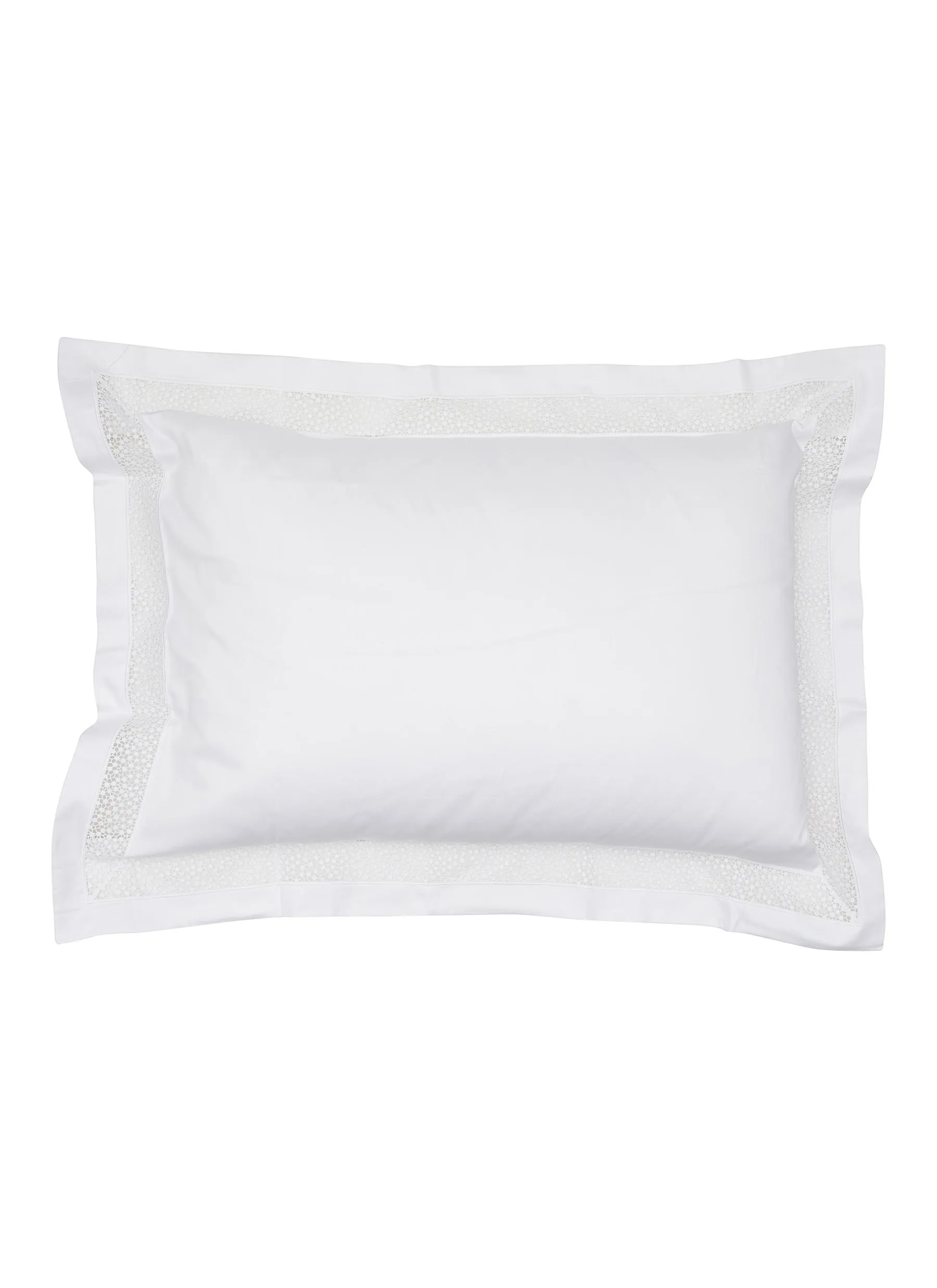 -----------FRETTE  ---- ------------ ----Forever Lace Pillow Case — White --