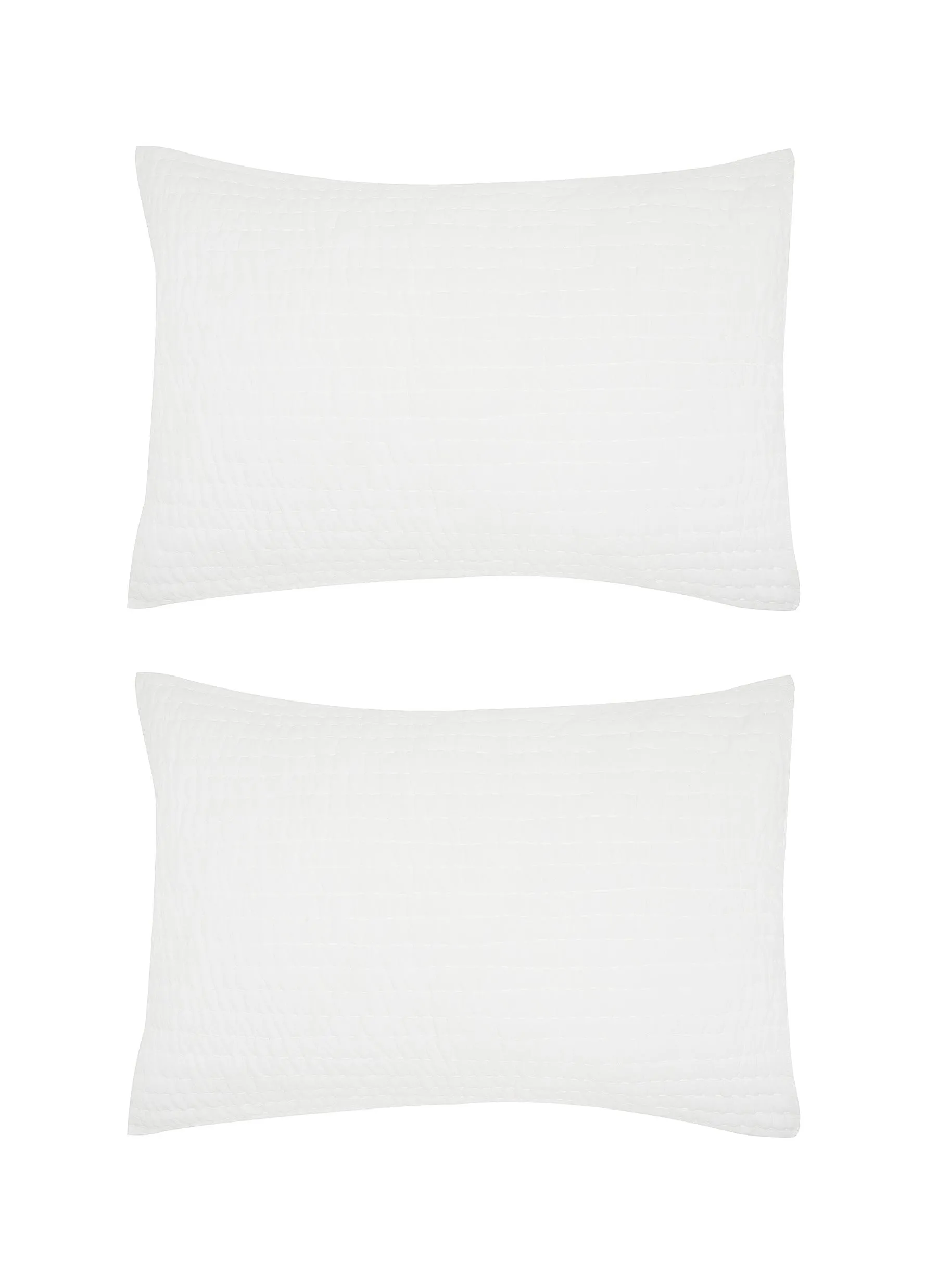 -----------MALABAR BABY  ---- ------------ ----Greenwich Pillowcase Set of 2 — White --