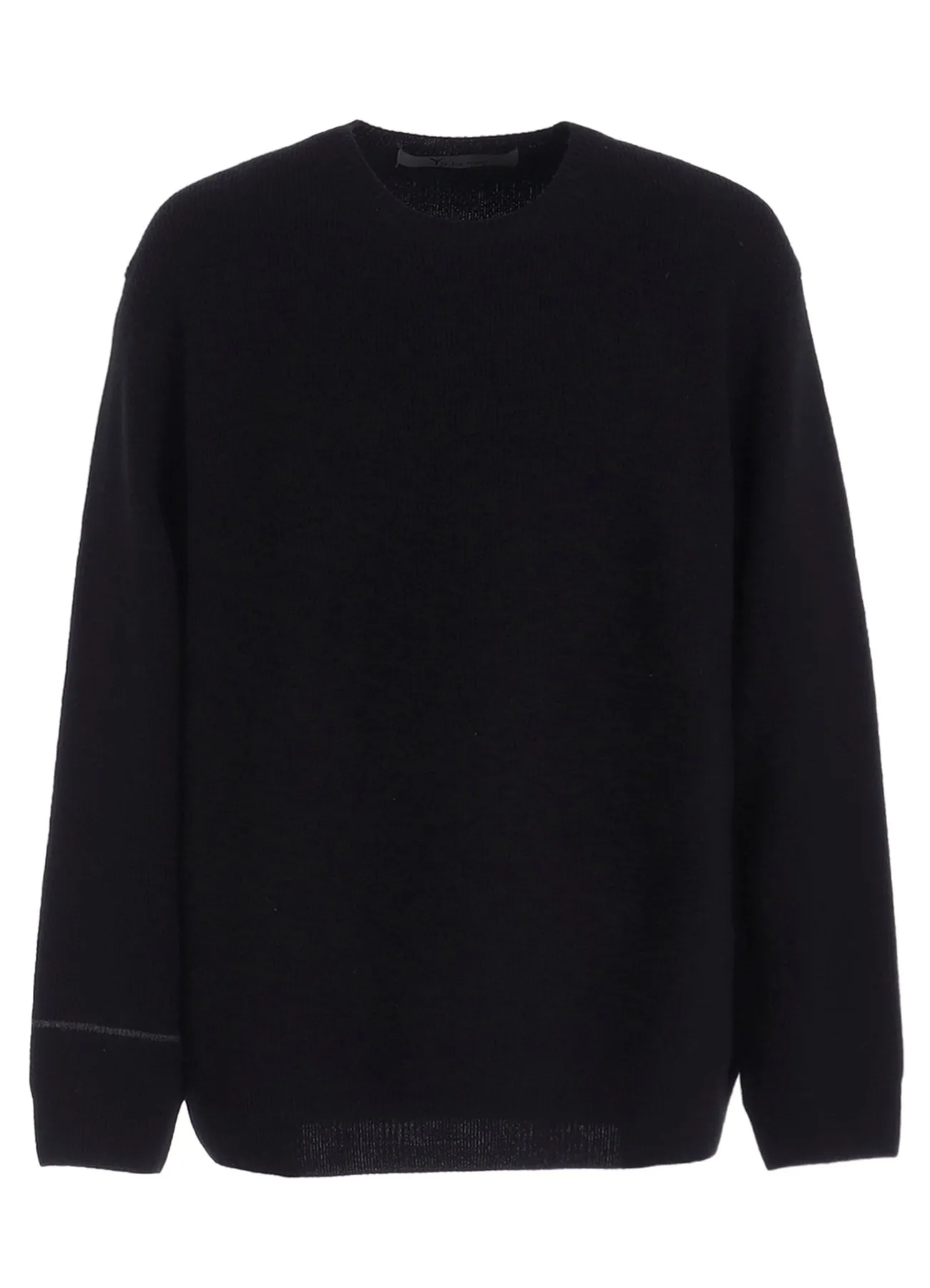 10G HALF CARDIGAN WITH ROUND NECK PULLOVER