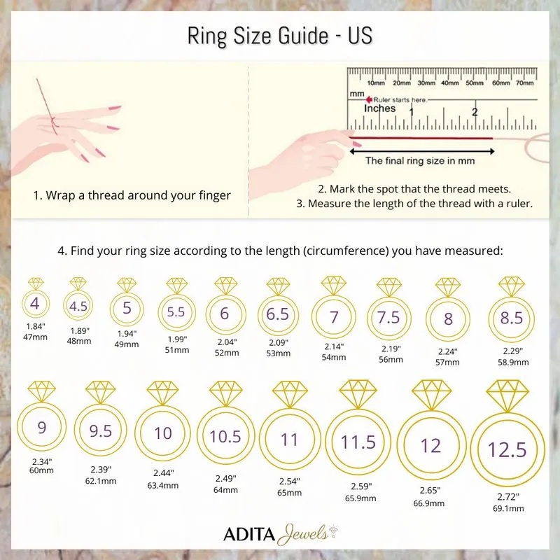 14K Yellow Gold Small Heart Ring