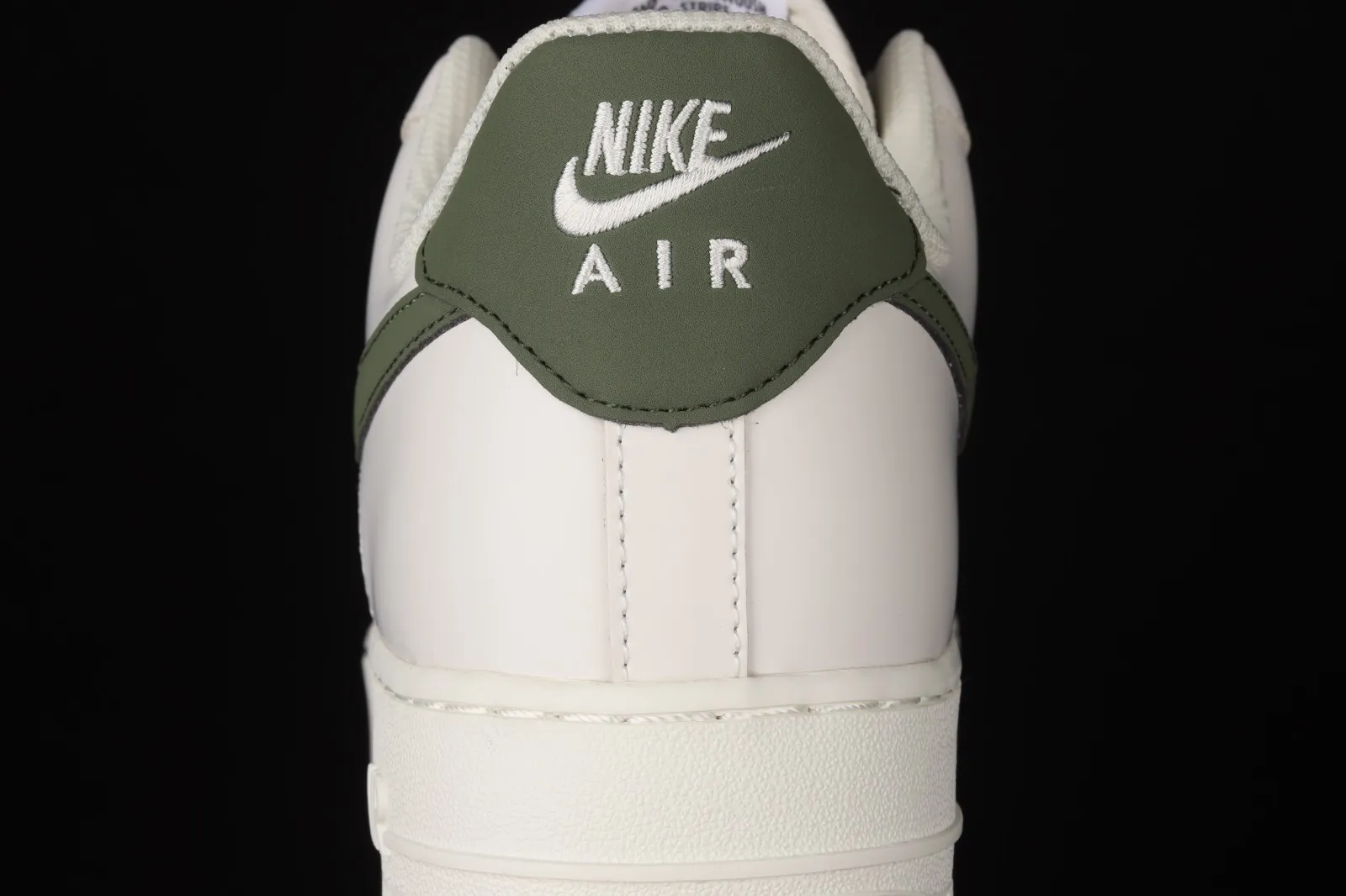 2021 Nike Air Force 1 07 Low Cream White Dark Green CQ5059-110