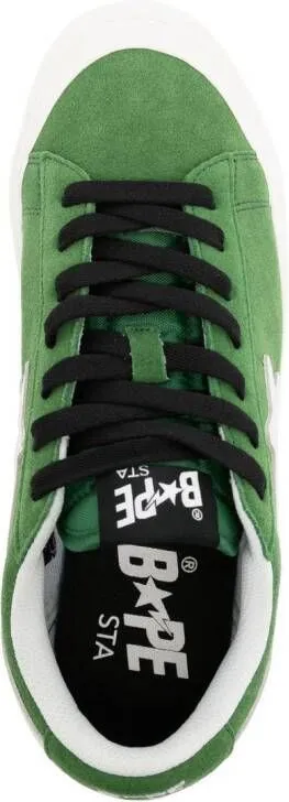 A BATHING APE Mad Sta #1 M1 low-top sneakers Green