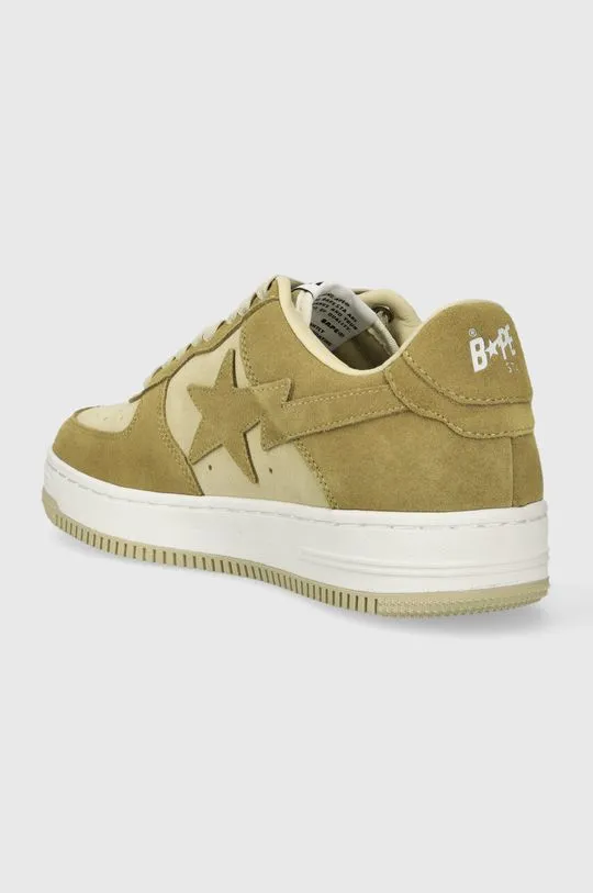 A Bathing Ape suede sneakers BAPE STA #3 001FWI701008I beige color 0