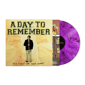 A DAY TO REMEMBER ‘FOR THOSE WHO HAVE HEART’ LP (Limited Edition – Only 500 Made, Purple Smoke Vinyl)