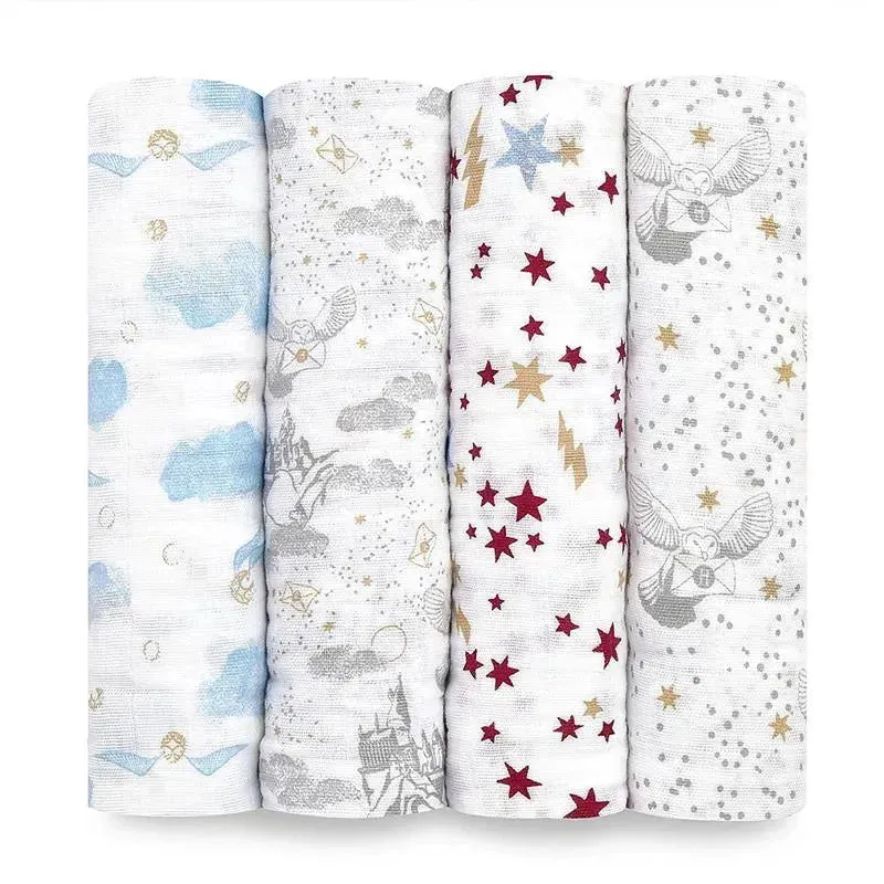 Aden + Anais - Swaddles Harry Potter 4 Pack