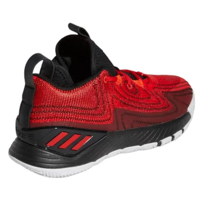 adidas D Rose Son of Chi 2.0 Shoes - Core Black / Vivid Red