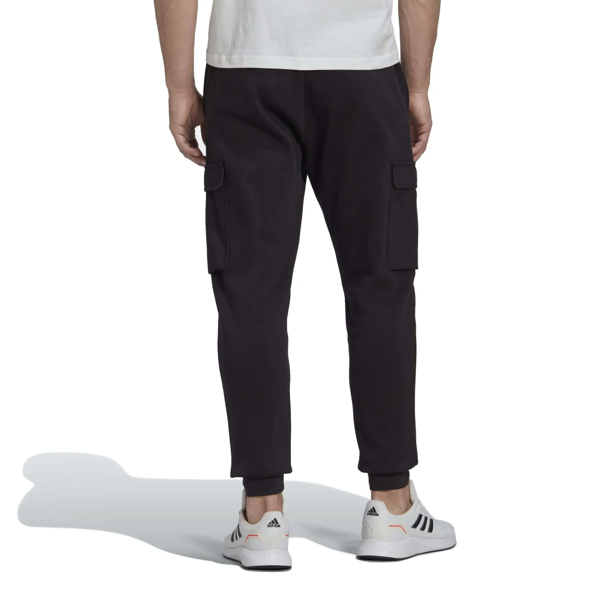 adidas Men’s Essentials Fleece Regular Tapered Cargo Pants