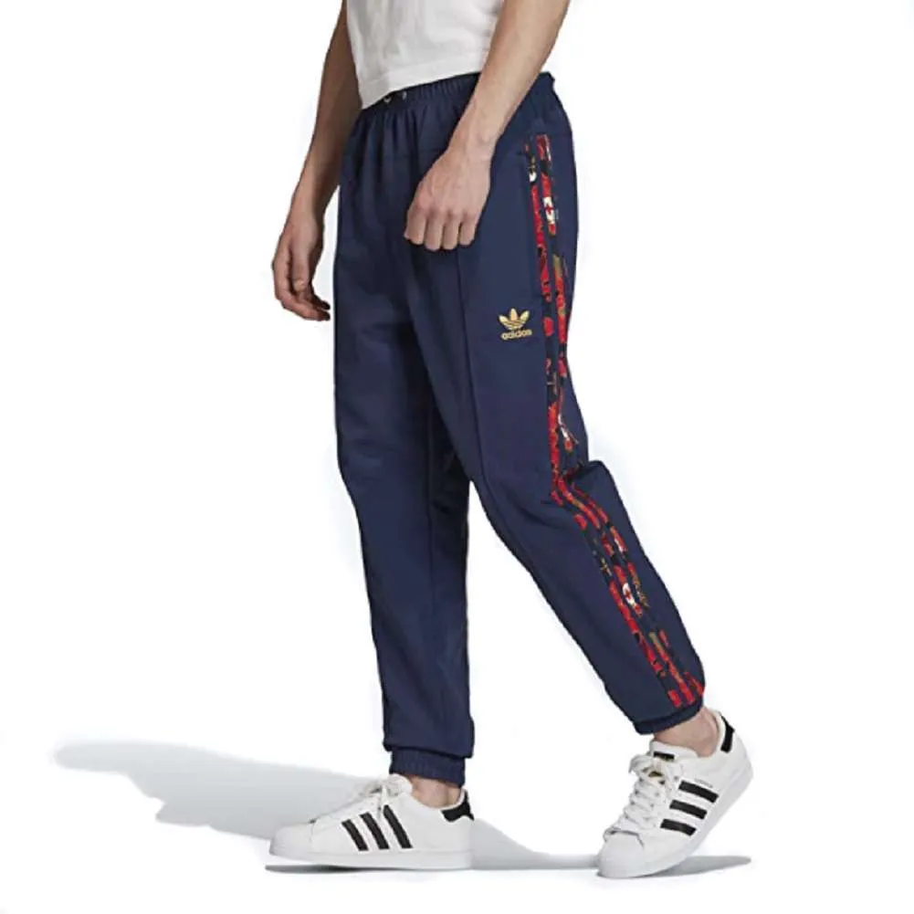 adidas Men’s LNY lunar Year  Cargo Pants Blue