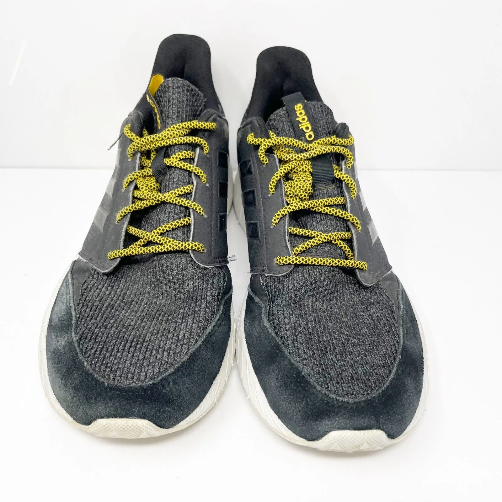 Adidas Mens Questarstrike G25770 Black Running Shoes Sneakers Size 11