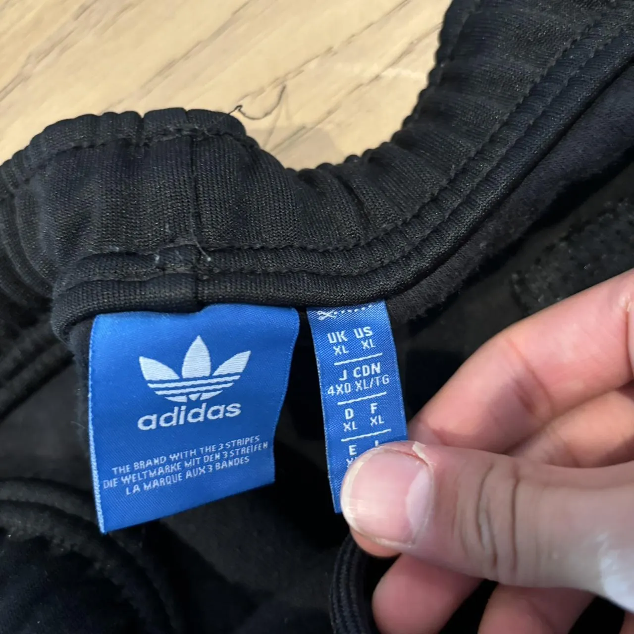 Adidas Men's Black Joggers-tracksuits