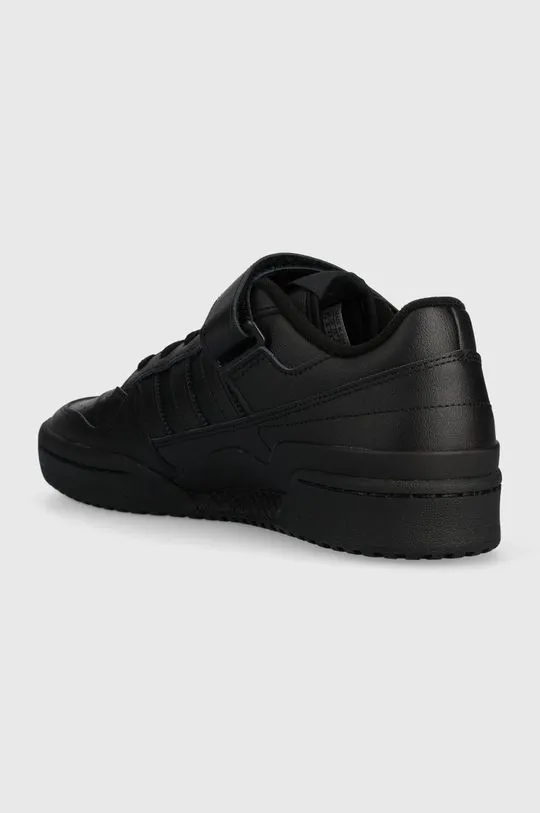 adidas Originals leather sneakers Forum Low black color GV9766