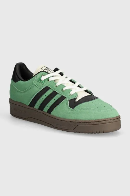 adidas Originals suede sneakers Rivalry 86 Low green color ID8409