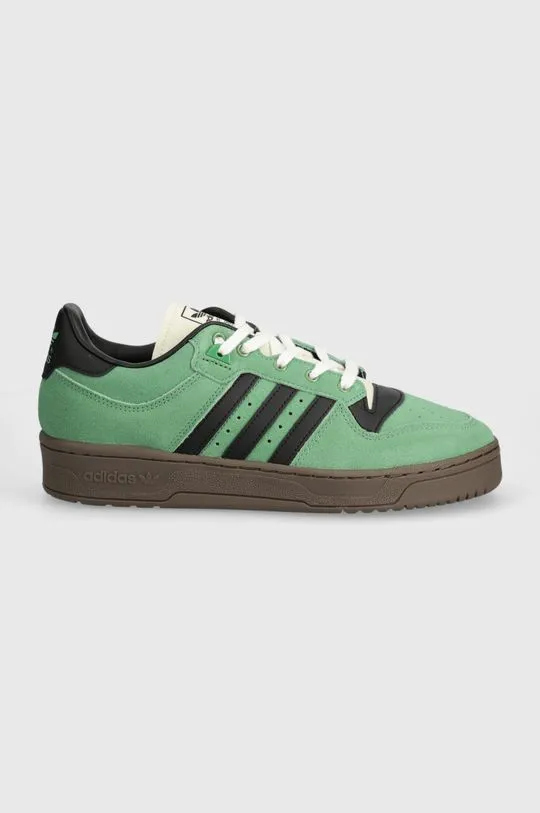 adidas Originals suede sneakers Rivalry 86 Low green color ID8409