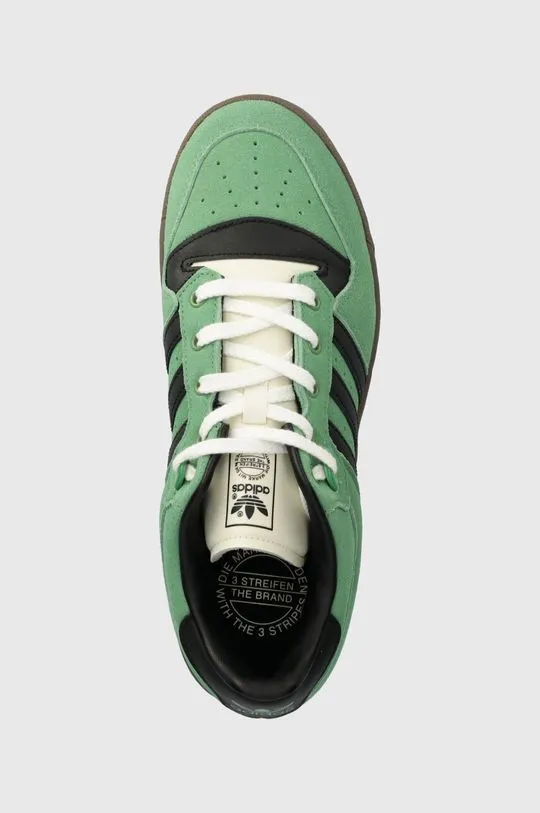 adidas Originals suede sneakers Rivalry 86 Low green color ID8409