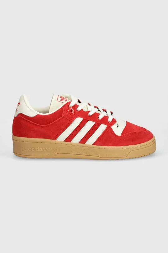 adidas Originals suede sneakers Rivalry 86 Low red color ID8410