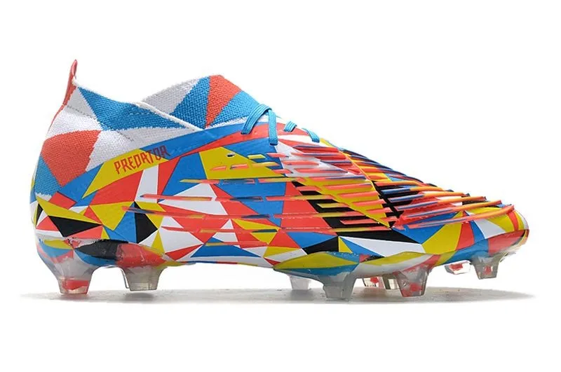 adidas Predator Edge.1 FG Geometric Pack LIMITED EDITION - Bright Blue/Team Yellow/Solar Red