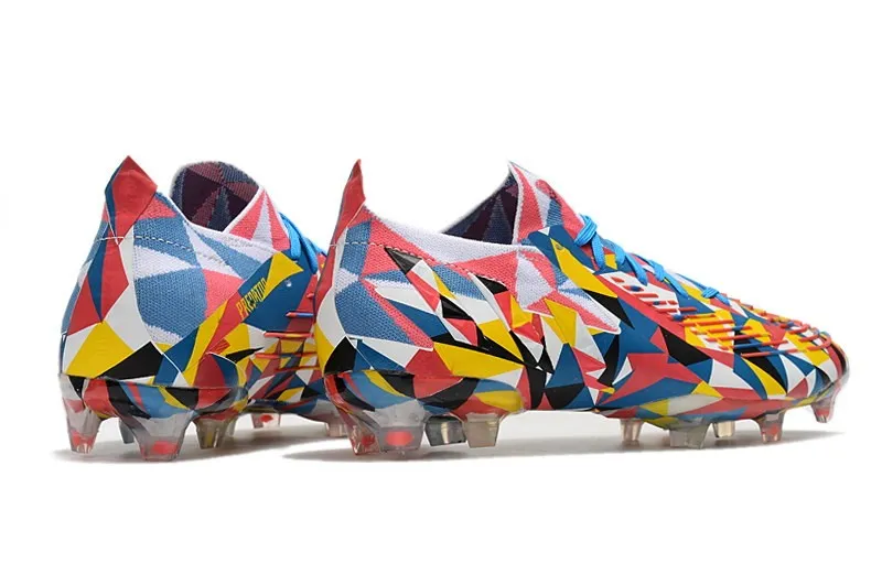 adidas Predator Edge.1 Low FG Geometric - Bright Blue/Yellow/Solar Red