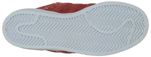 Adidas Womens Superstar Glossy Polka Dot print Suede Trainers-adidas