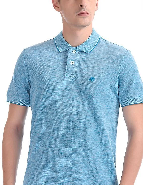 Aeropostale Regular Fit Pique Polo Shirt