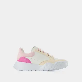 Alexander McQueen  Oversized Sneakers - Alexander Mcqueen - Black/White - Leather