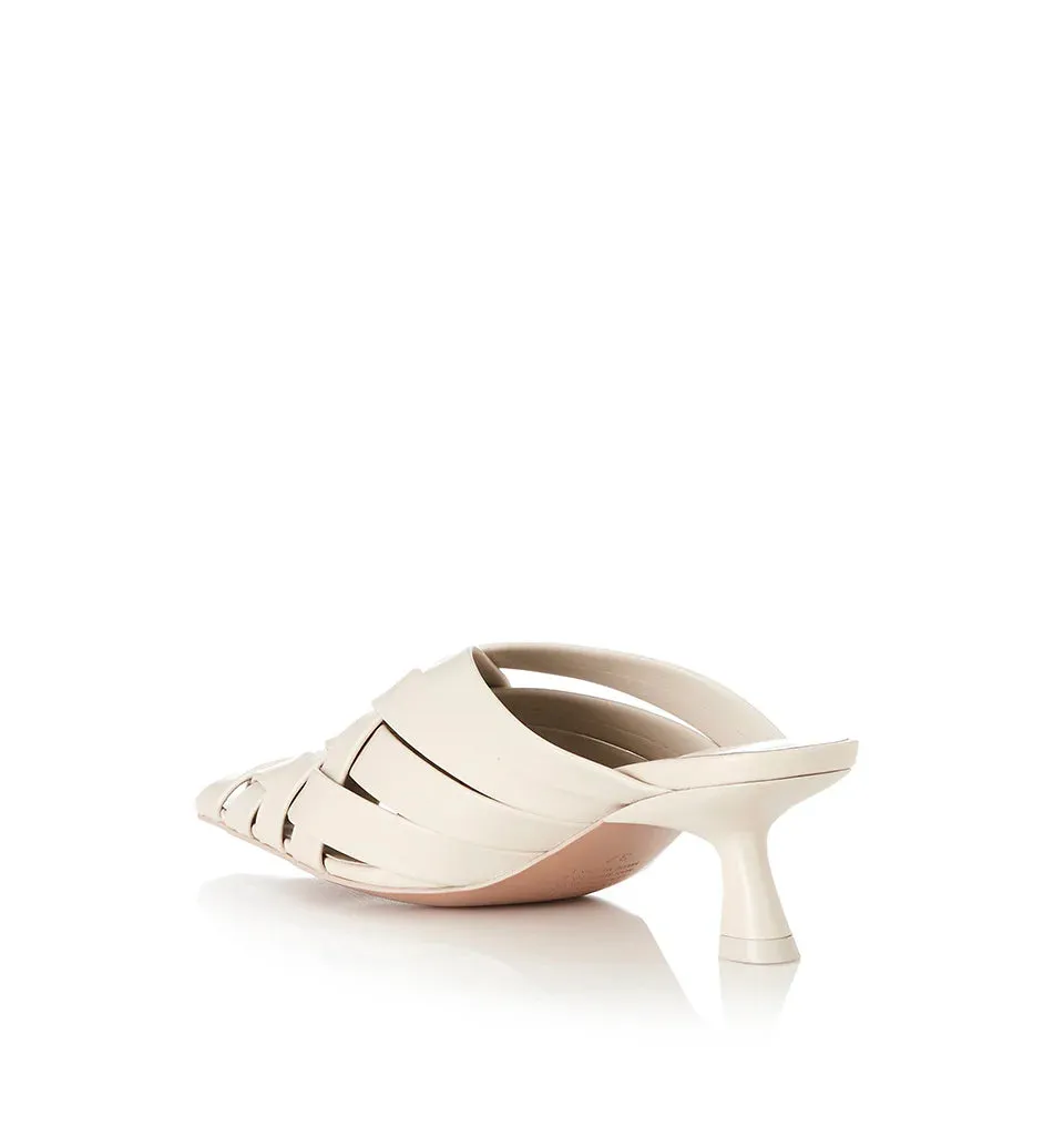 ALIAS MAE Womens Golan  Leather Mules - Bone