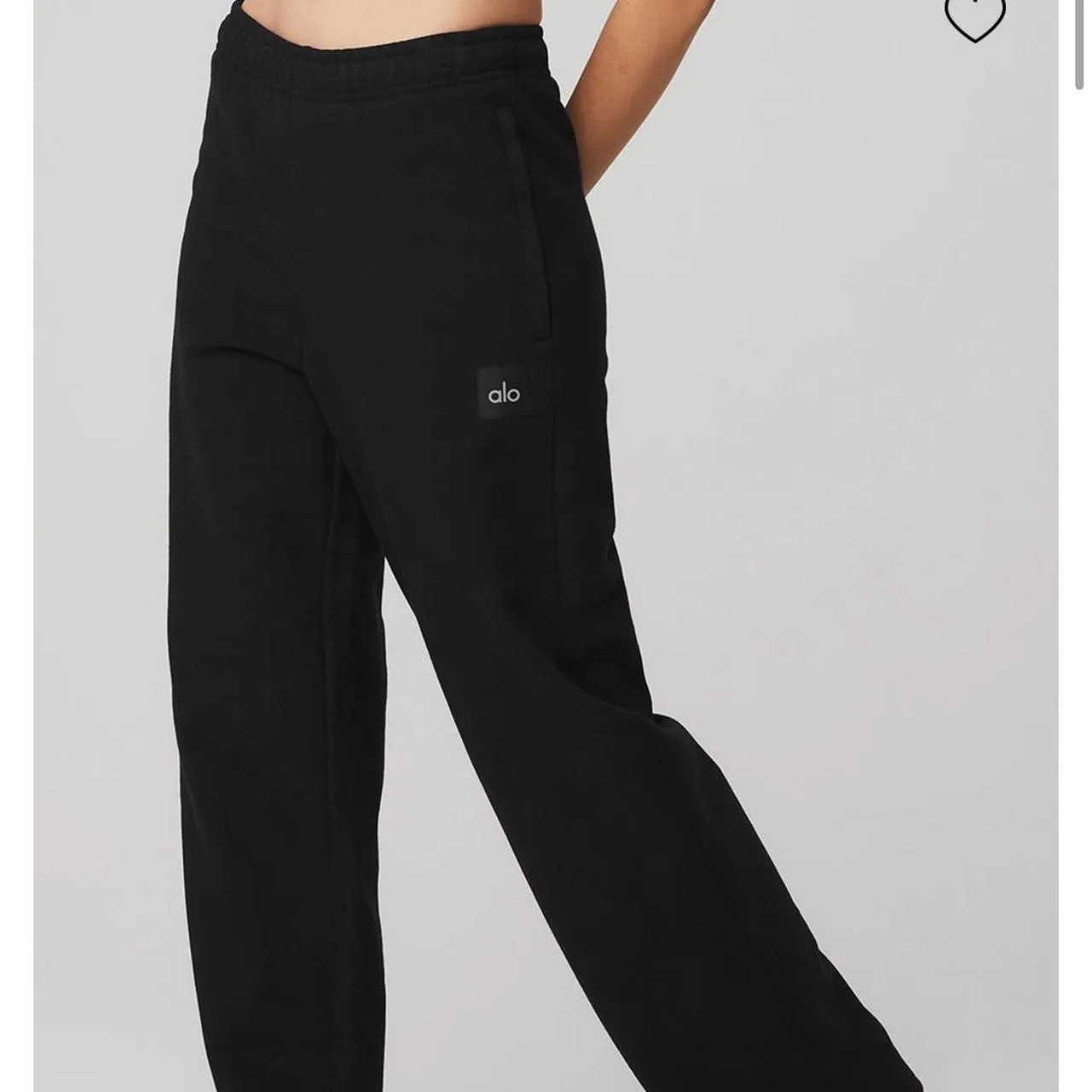 Alo Yoga Women's Black Joggers-tracksuits