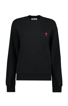    AMI   Loopback Organic Cotton Fleece Sweatshirt