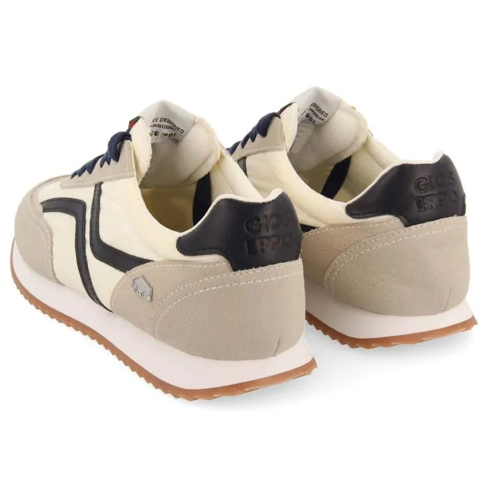 Anould men's beige retro sneakers