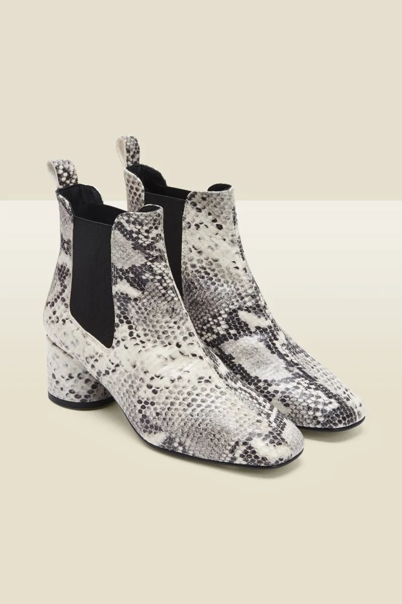 Antwerp Snake Leather Chelsea Boot