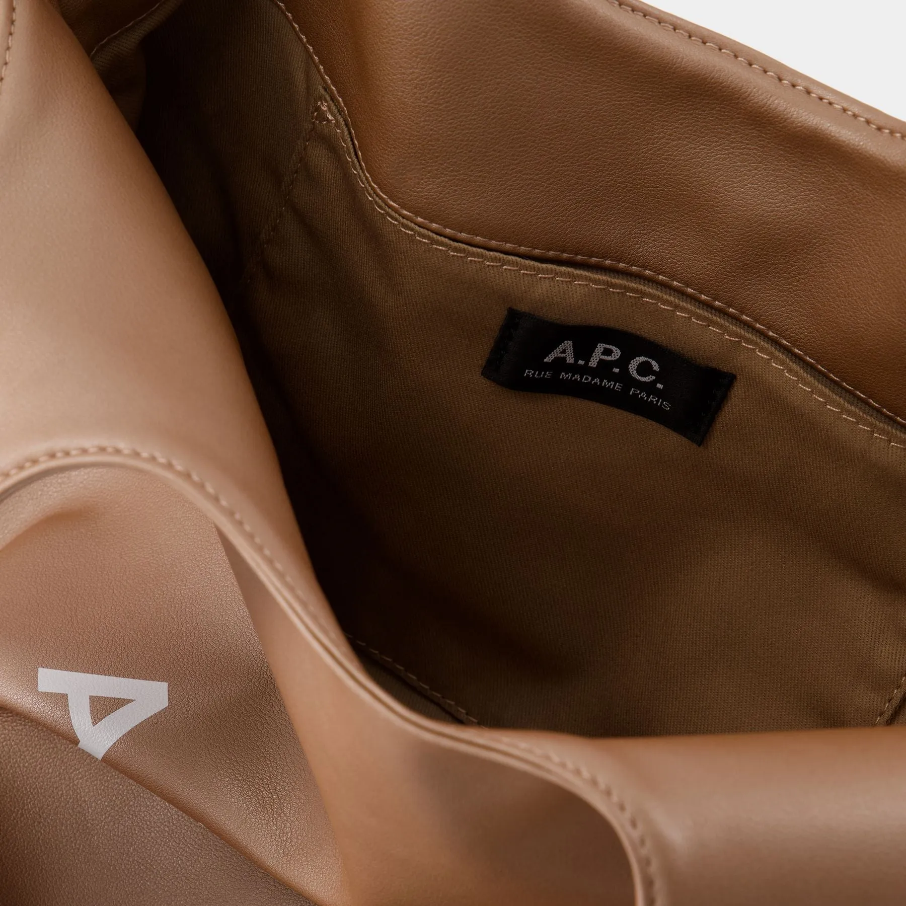 A.P.C.  Ninon Small Tote Bag - A.P.C. - Synthetic Leather - Pink