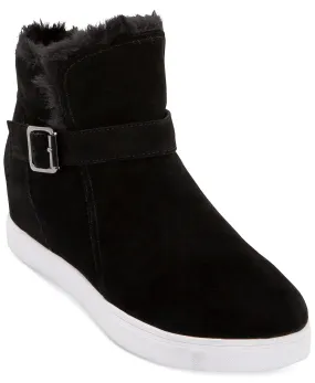 Aqua College Women’s Black Suede Gayla Waterproof High Top Sneakers