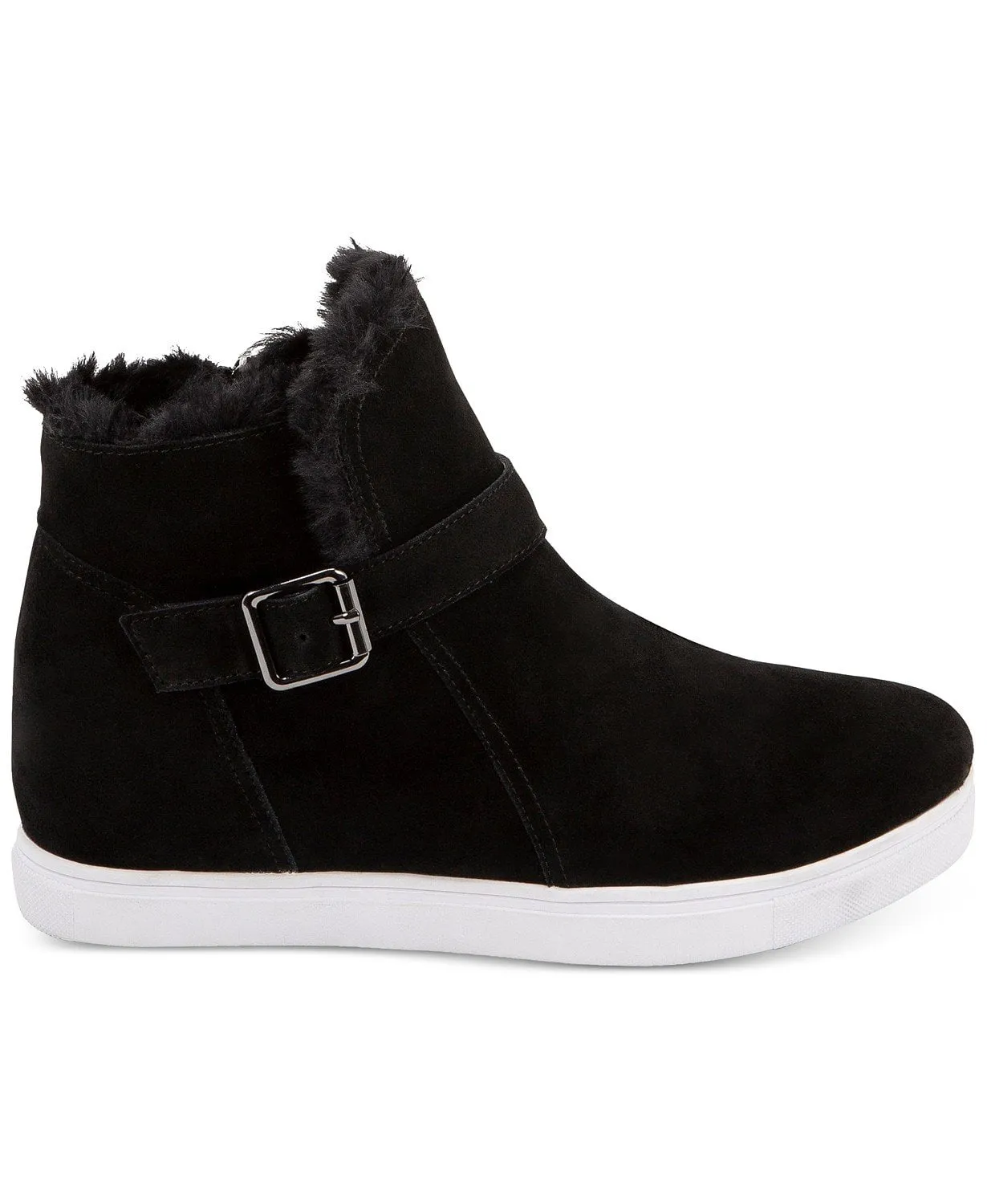 Aqua College Women’s Black Suede Gayla Waterproof High Top Sneakers