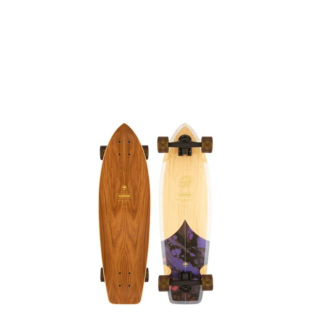 Arbor Groundswell Rally Cruiser Factory Complete Skateboard Multi 30.5