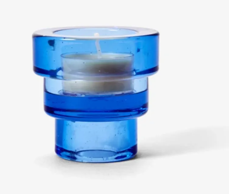 Areaware: Blue Terrace Candle Holder