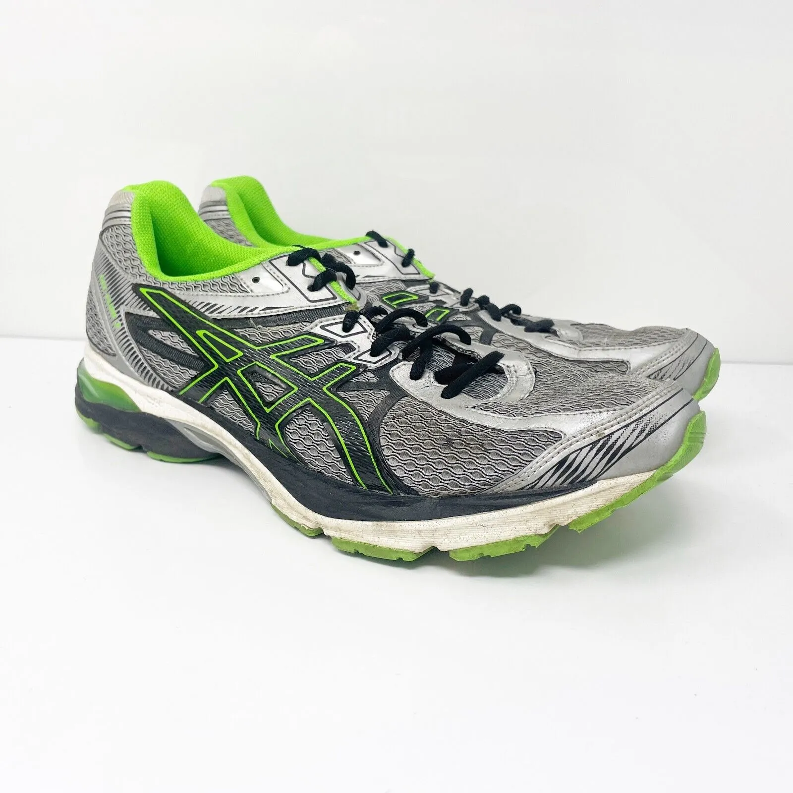 Asics Mens Gel Flux 3 T614N Gray Running Shoes Sneakers Size 11