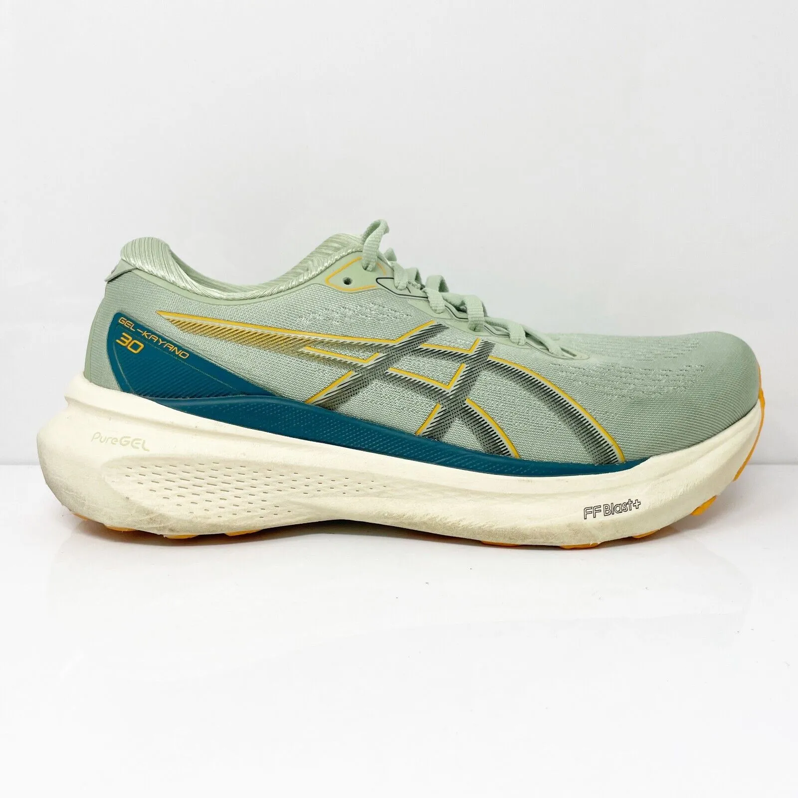 Asics Mens Gel kayano 30 1011B548 Green Running Shoes Sneakers Size 9