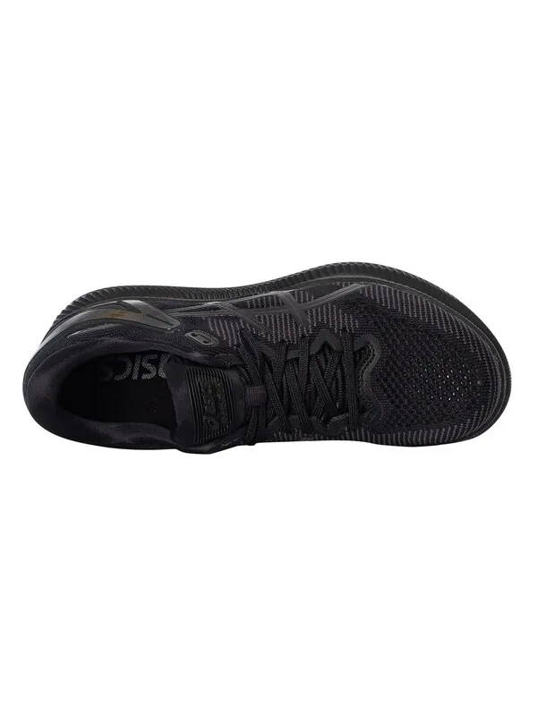 Asics Meta Ride Running Trainers - Black
