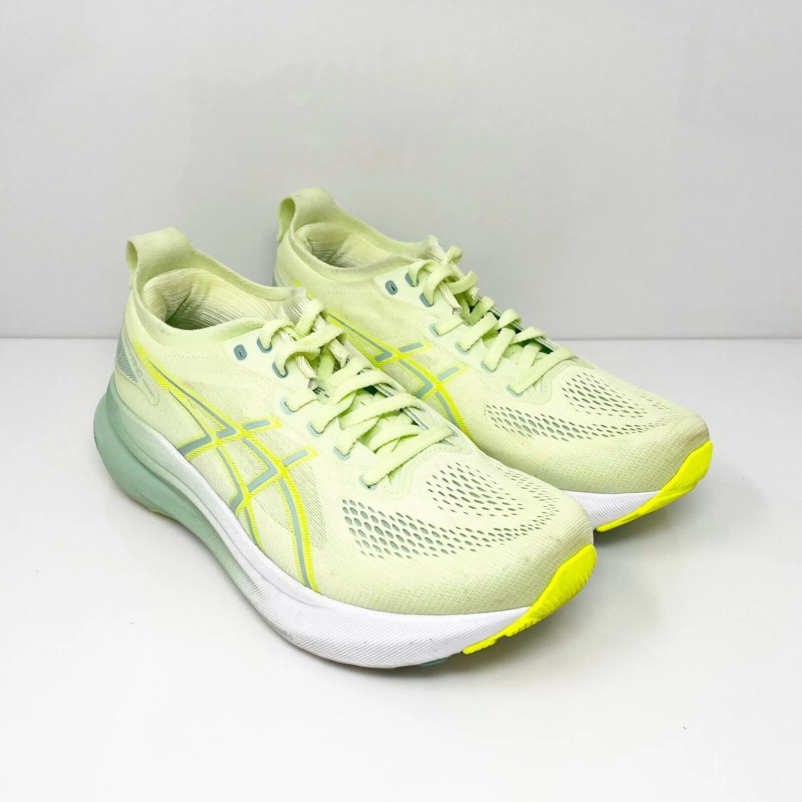Asics Womens Gel Kayano 31 1012B671 Yellow Running Shoes Sneakers Size 8.5 W