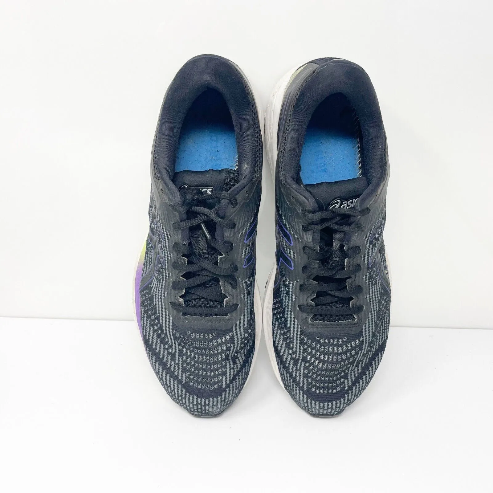 Asics Womens GT 2000 8 1012A591 Black Running Shoes Sneakers Size 10