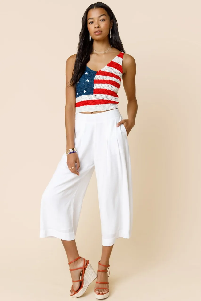 Astin American Flag Tank Top