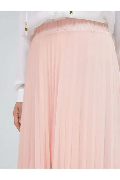 Asymmetrical Cut Midi Skirt