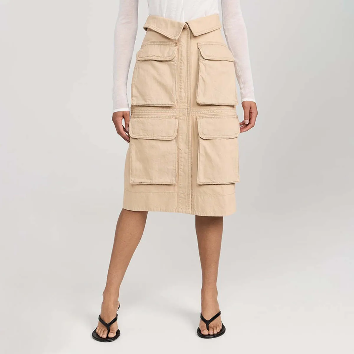 Avane Skirt - Dune Beige