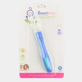 Baby Silicon Spoon | Blue