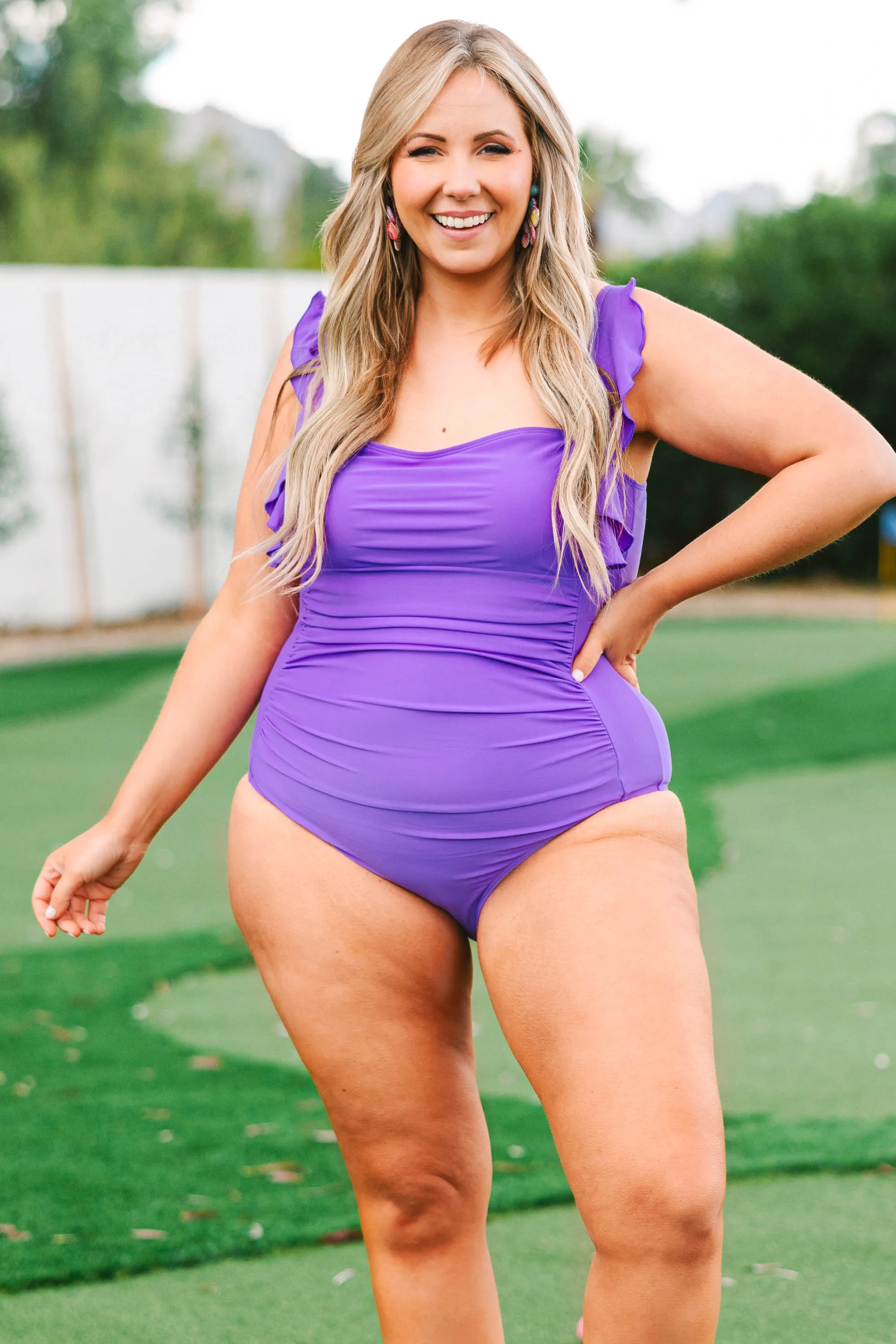 Bahama Beauty Swimsuit, Purple