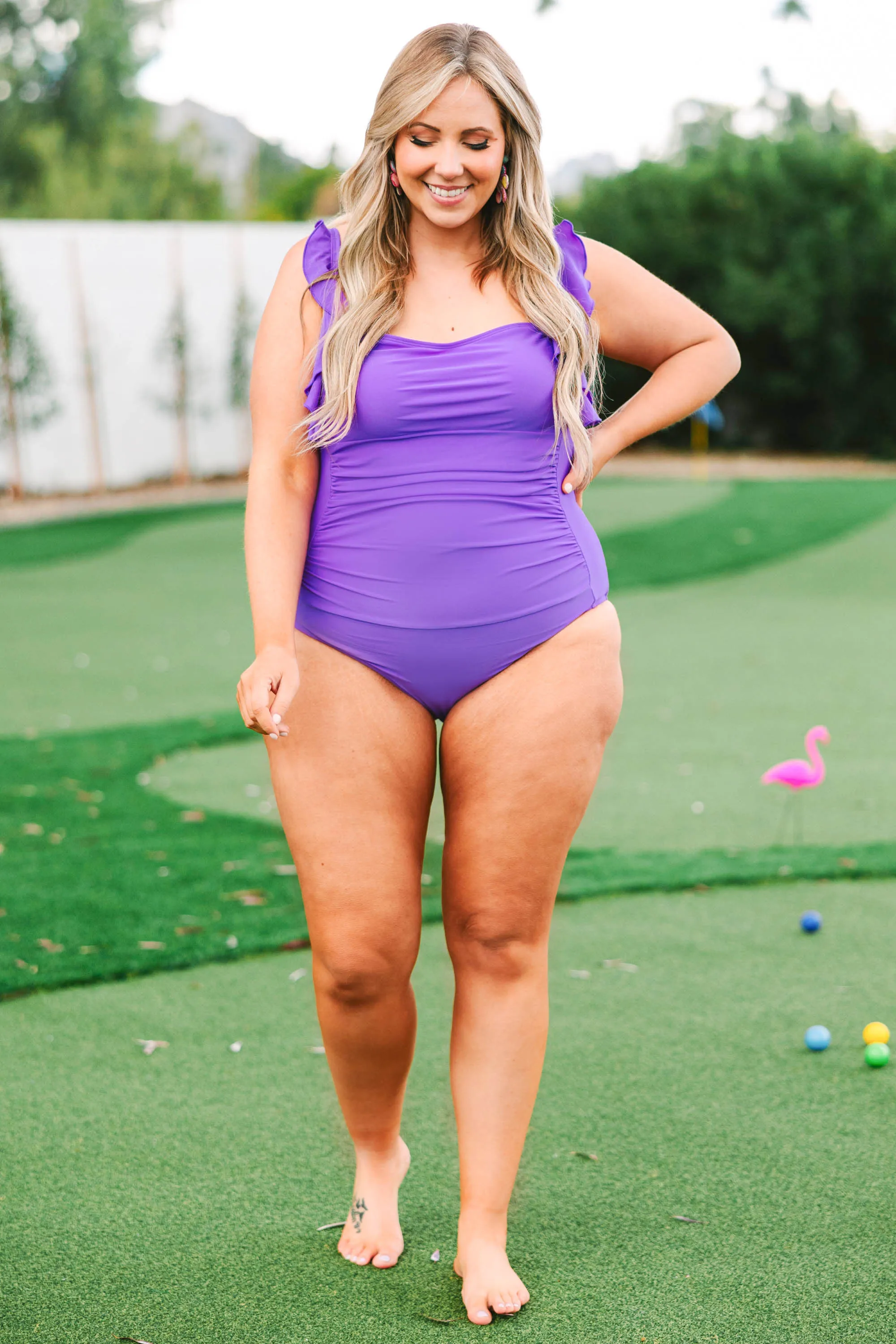 Bahama Beauty Swimsuit, Purple