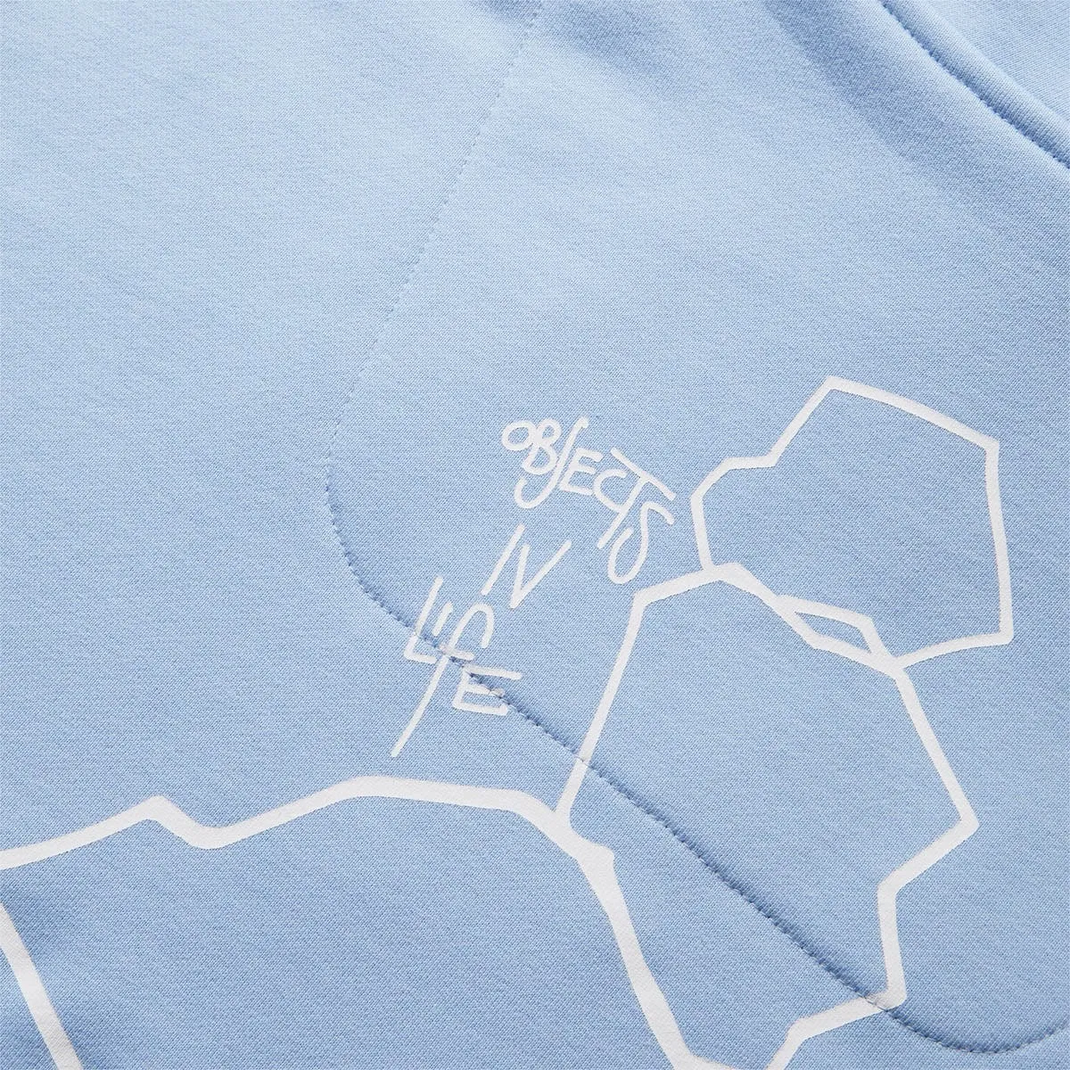BALANCE PRINT HOODIE POP BLUE | Bodega