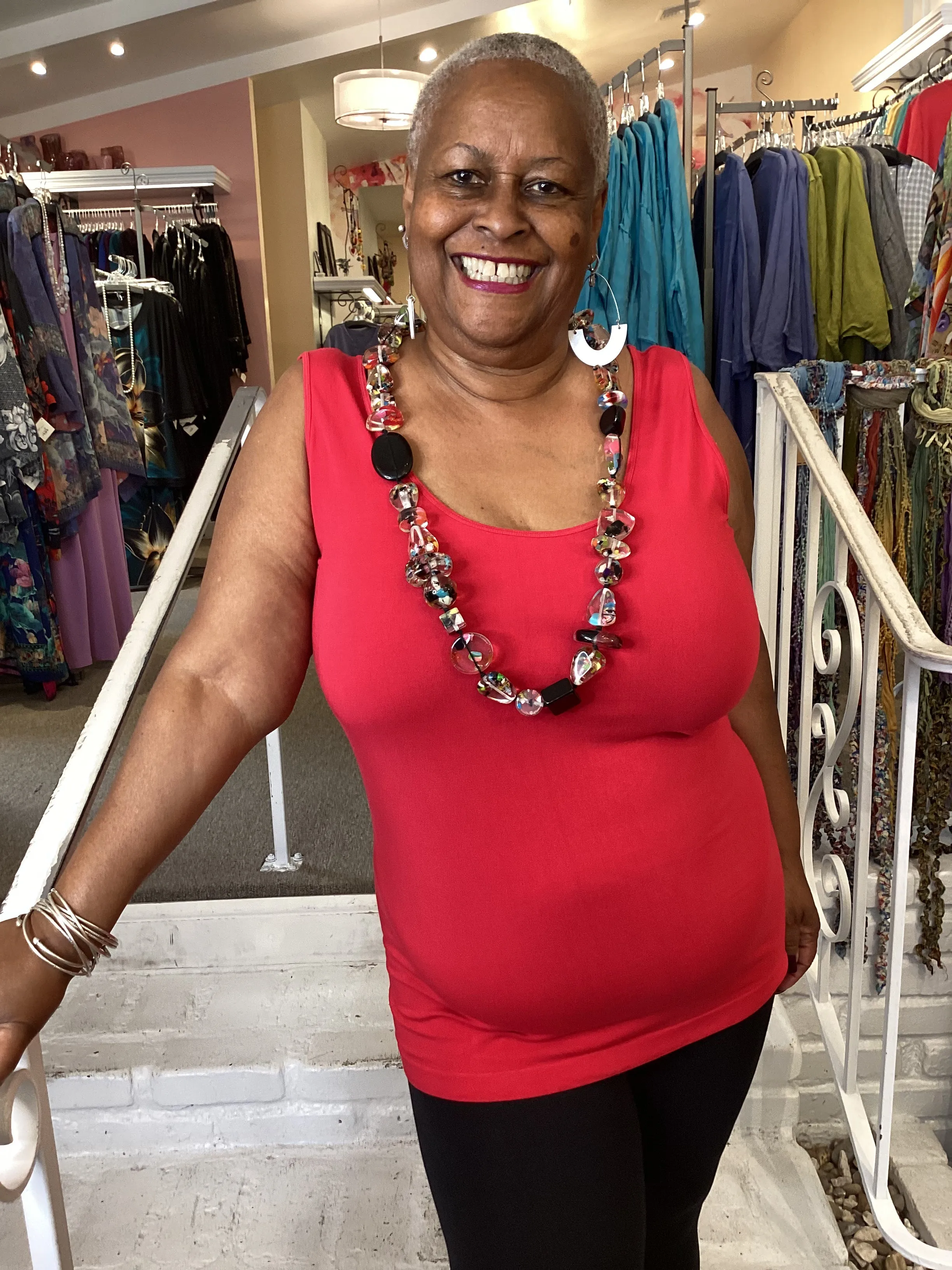 BAMBOO TANK - RED