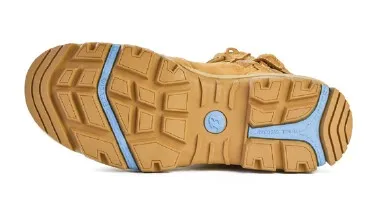 BATA Superboot Avenger Wheat Nubuck Zip / Lace Safety Boot