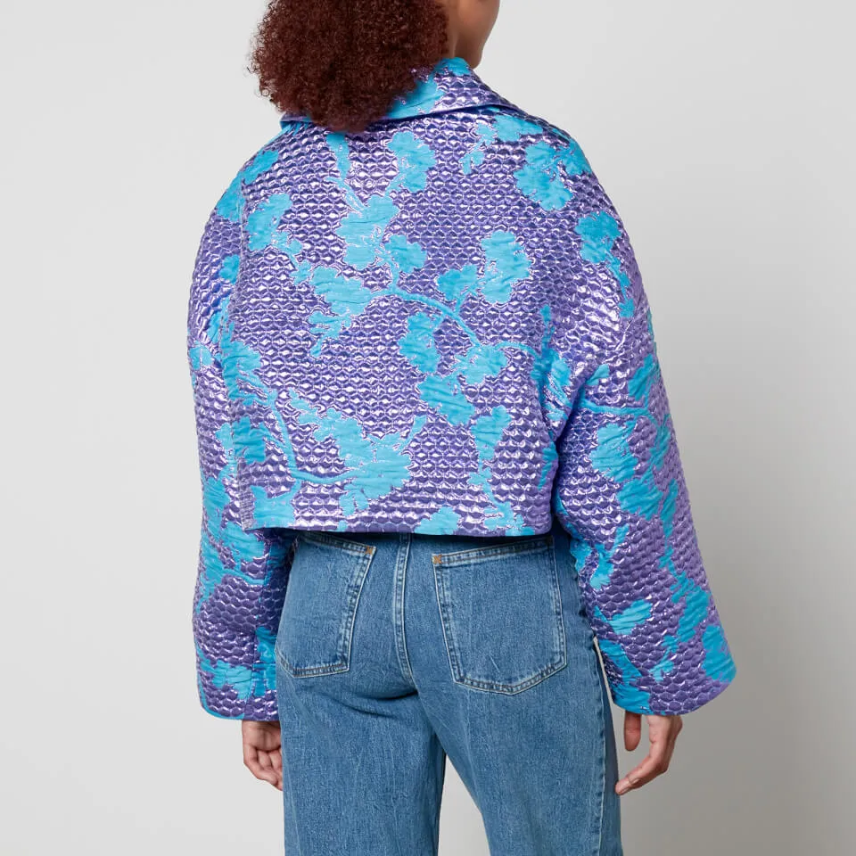 Baum und Pferdgarten Bebeth Cropped Brocade Jacket - EU 34/UK 6 | Coggles