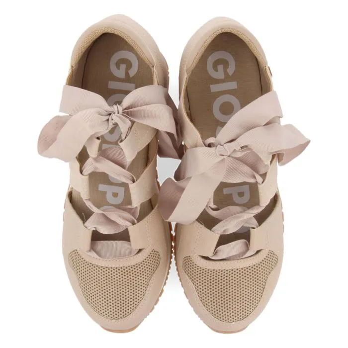 BEIGE ESPADRILLE SNEAKERS FOR WOMEN LIZARDA